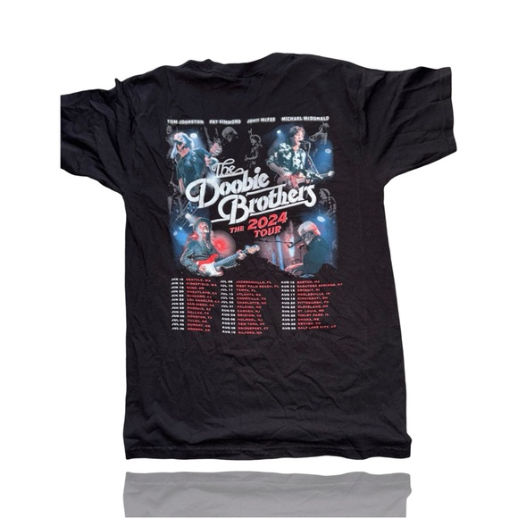 The Doobie Brothers Official 2024 CONCERT t-Shirt: Medium: Classic Rock - Picture 2 of 5